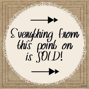 🌹 SOLD ITEMS 🌹